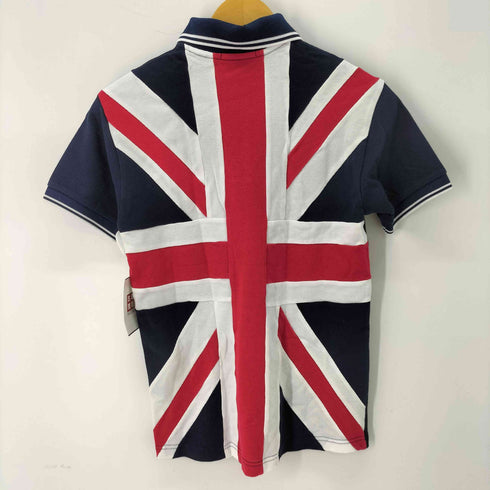 フレッドペリー FRED PERRY ユニオンジャック ロゴ刺繍 鹿の子 S/Sポロシャツ メンズ JPN:S