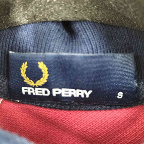 フレッドペリー FRED PERRY ユニオンジャック ロゴ刺繍 鹿の子 S/Sポロシャツ メンズ JPN:S