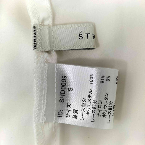 エストラータ STRATA ミックスレースアシメギャザースカート レディース JPN:S
