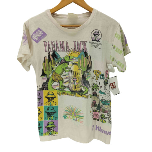 PANAMA JACK シングルステッチ USA製 両面プリントTシャツ オールオーバープリント レディース import:XL XL