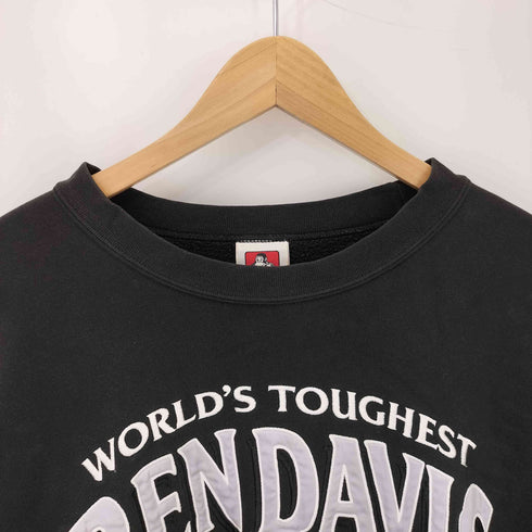 ベンデイビス BEN DAVIS 裏起毛 刺繍ロゴスウェット メンズ import:L