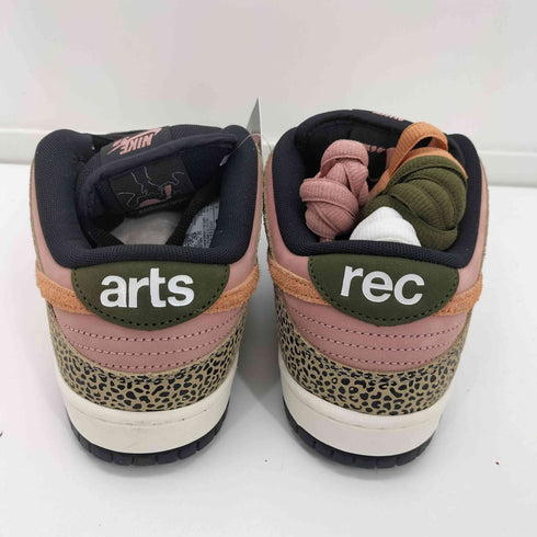 ナイキスケートボーディング NIKE SB ×Arts Rec Dunk Low Pro Rust Pink and Rough Green ダンク ロー プロ ラストピンク アンド ラフ グリーン スニーカー メンズ JPN:26