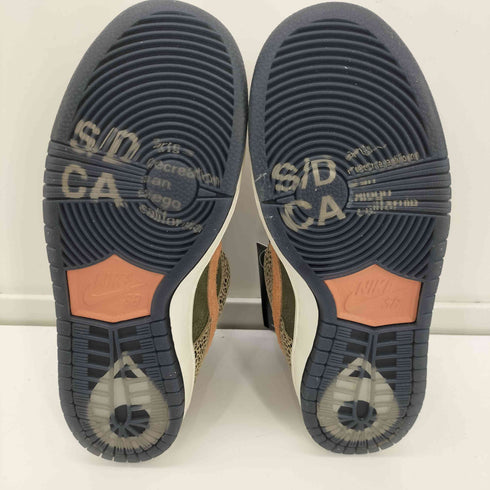 ナイキスケートボーディング NIKE SB ×Arts Rec Dunk Low Pro Rust Pink and Rough Green ダンク ロー プロ ラストピンク アンド ラフ グリーン スニーカー メンズ JPN:26