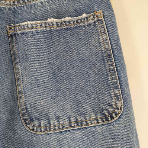 ザラ ZARA カーゴポケット付き ストレートデニムパンツ メンズ 29