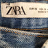 ザラ ZARA カーゴポケット付き ストレートデニムパンツ メンズ 29