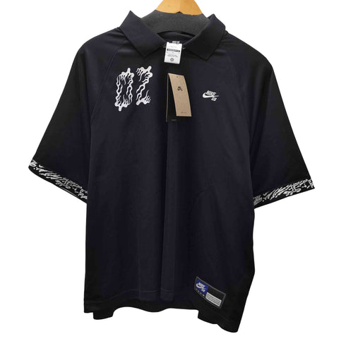 ナイキスケートボーディング NIKE SB 25SS Dri-FIT SKATE JERSEY ドライフィット スケート ジャージ ポロ シャツ メンズ import:M