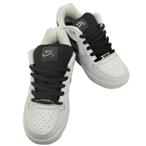 ナイキスケートボーディング NIKE SB P-Rod 1 Retro White and Black ピーロッド1 レトロ ホワイト アンド ブラック スニーカー メンズ JPN:26