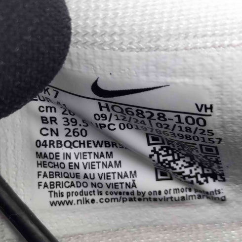 ナイキスケートボーディング NIKE SB P-Rod 1 Retro White and Black ピーロッド1 レトロ ホワイト アンド ブラック スニーカー メンズ JPN:26