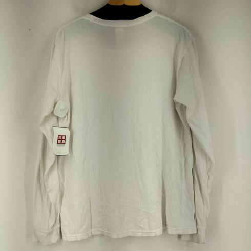 ノア NOAH 胸ポケット付き ロゴプリント L/S Tシャツ メンズ import:M