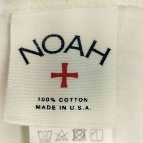 ノア NOAH 胸ポケット付き ロゴプリント L/S Tシャツ メンズ import:M