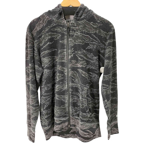アルファインダストリーズ ALPHA INDUSTRIES タイガーカモ ダブルジップパーカー Y2K メンズ JPN:L