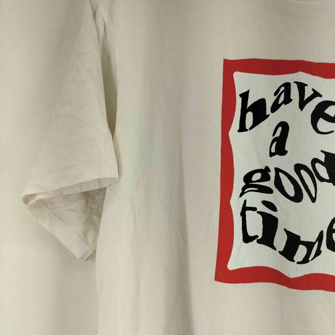 ハブアグッドタイム HAVE A GOOD TIME フロントプリント S/S Tシャツ メンズ XXL
