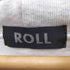 ロール ROLL 霜降り ラグラン ジップパーカー メンズ