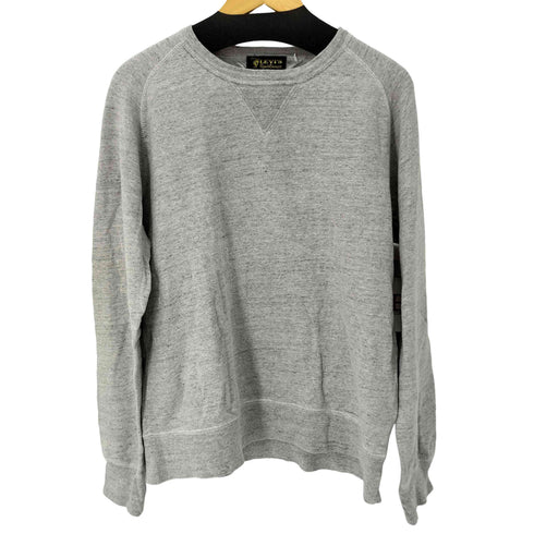 リーバイス Levis 50s復刻 sport wear 前V クルーネックスウェット 霜降り 2トーン メンズ JPN:M