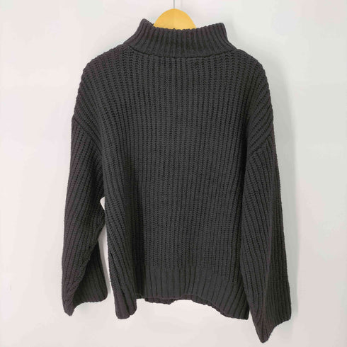 クレイル CLEL Volume Melange Half Zip Knit メンズ JPN:M