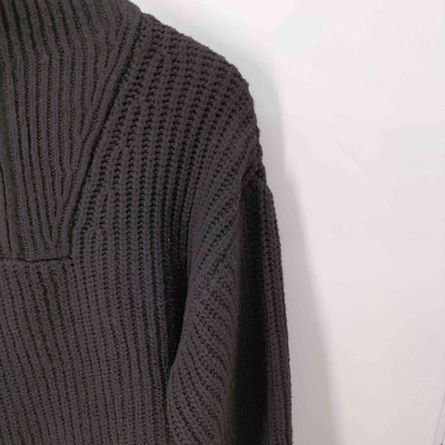 クレイル CLEL Volume Melange Half Zip Knit メンズ JPN:M