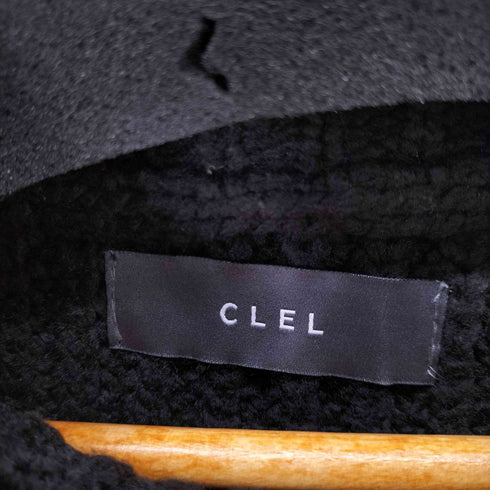 クレイル CLEL Volume Melange Half Zip Knit メンズ JPN:M