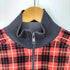 フレッドペリー FRED PERRY チェック柄 ベロア トラックジャケット メンズ JPN:M