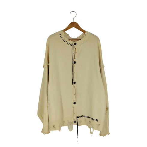 A'GEM/9 3WAY ブラインドステッチ ニットカーディガン メンズ FREE