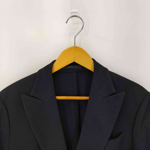 アルマーニコレツィオーニ ARMANI COLLEZIONI ピークドラペル ダブルブレスト テーラードジャケット メンズ 50/R