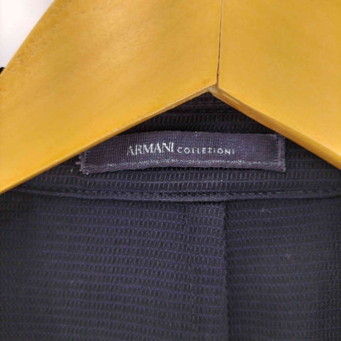 アルマーニコレツィオーニ ARMANI COLLEZIONI ピークドラペル ダブルブレスト テーラードジャケット メンズ 50/R