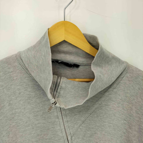 トリココムデギャルソン tricot COMME des GARCONS 90s モックネック ジップアップ スウェット トレーナー レディース