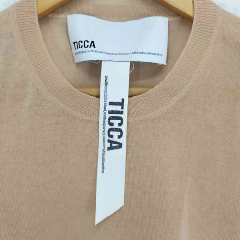 ティッカ TICCA クルーネックニット レディース F