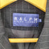 ラルフローレン RALPH LAUREN ピンストライプ ピークドラペル ダブルブレスト テーラードジャケット レディース