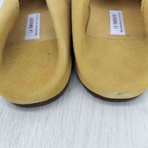 LA BABOUCHE SUEDE LEATHER バブーシュ レディース 37