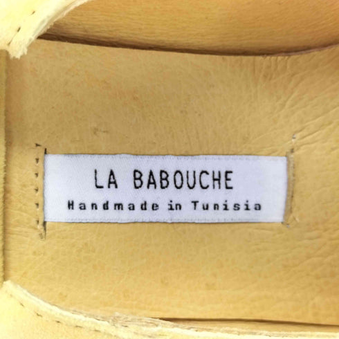 LA BABOUCHE SUEDE LEATHER バブーシュ レディース 37