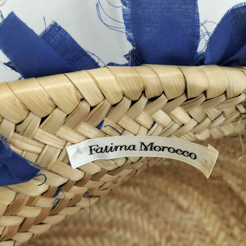fatima morocco フリルかごバッグ レディース
