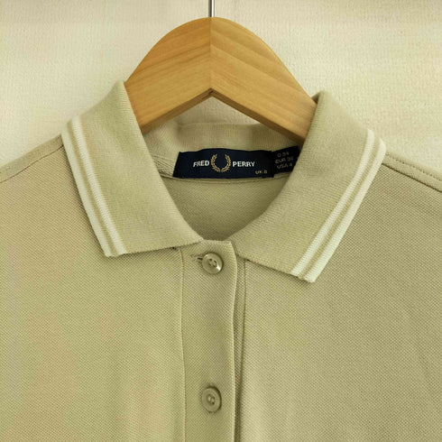 フレッドペリー FRED PERRY Twin Tipped Pique Dress ポロシャツワンピース レディース UK:8