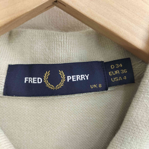 フレッドペリー FRED PERRY Twin Tipped Pique Dress ポロシャツワンピース レディース UK:8