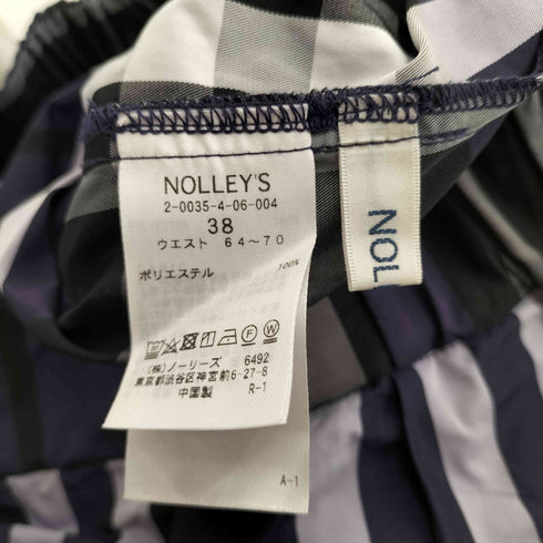 ノーリーズ NOLLEY’S タフタチェックスカート レディース JPN:38