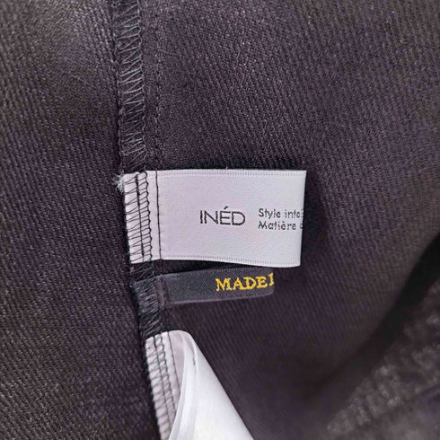 イネド INED リネンライクワイドブラウス レディース JPN:9号