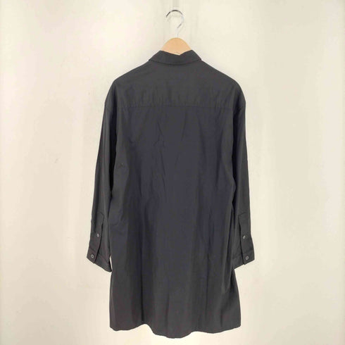 ヨウジヤマモトプールオム Yohji Yamamoto POUR HOMME 19SS 襟変形ロングシャツ メンズ JPN:3