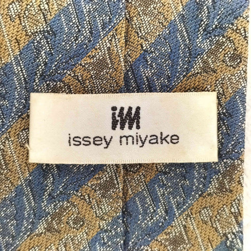 アイムイッセイミヤケ im ISSEY MIYAKE 80S 総柄シルクネクタイ メンズ ONE SIZE