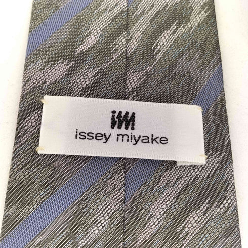 アイムイッセイミヤケ im ISSEY MIYAKE 80S 総柄シルクネクタイ メンズ ONE SIZE
