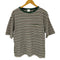 ロクビューティーアンドユースユナイテッドアローズ 6 BEAUTY & YOUTH UNITED ARROWS COTTON MULTI BORDER BIG T-SHIRT レディース