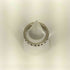 インディアンジュエリー INDIAN JEWELRY NAVAJO Stanley Parlker SV2連リング STERLING メンズ 8号