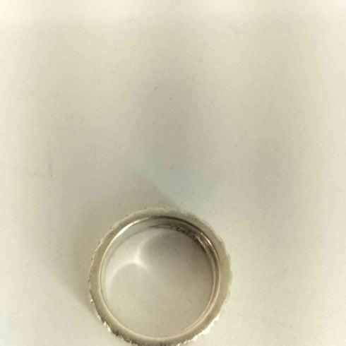 インディアンジュエリー INDIAN JEWELRY NAVAJO Stanley Parlker SV2連リング STERLING メンズ 8号