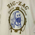 ZIG-ZAG ロゴプリント クルーネックカットソー メンズ M