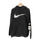 ナイキ NIKE DRI-FIT 裏フリース ロゴプリント ラグラン プルオーバーパーカー メンズ XXL