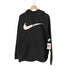 ナイキ NIKE DRI-FIT 裏フリース ロゴプリント ラグラン プルオーバーパーカー メンズ XXL
