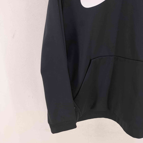 ナイキ NIKE DRI-FIT 裏フリース ロゴプリント ラグラン プルオーバーパーカー メンズ XXL
