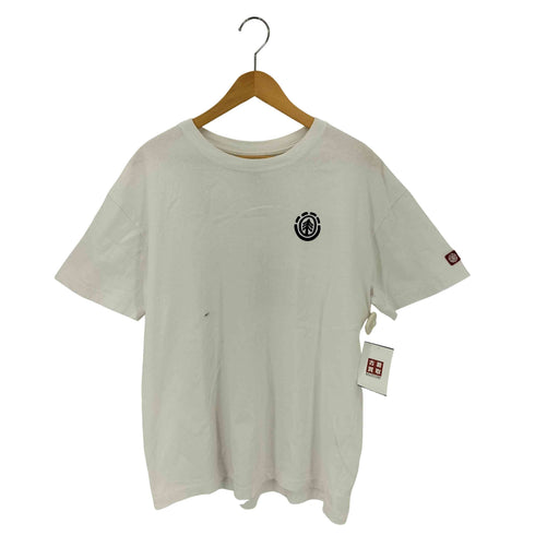 エレメント ELEMENT TAKE IT EASY 両面プリント クルーネック 半袖Tシャツ カットソー メンズ JPN:L