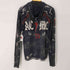 AFFLICTION USA製 袖サーマル フルプリントプルオーバーパーカーY2K メンズ JPN:M