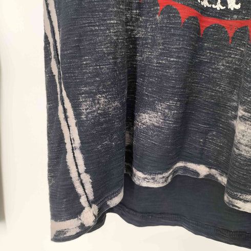 AFFLICTION USA製 袖サーマル フルプリントプルオーバーパーカーY2K メンズ JPN:M
