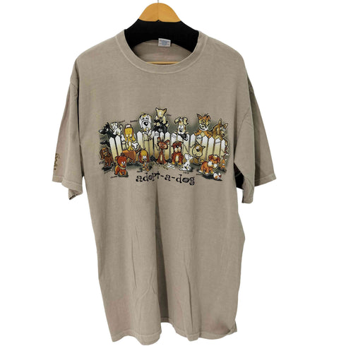 crazy shirt 両面ドッグプリントS/S TEE メンズ JPN:L