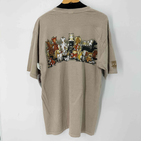 crazy shirt 両面ドッグプリントS/S TEE メンズ JPN:L